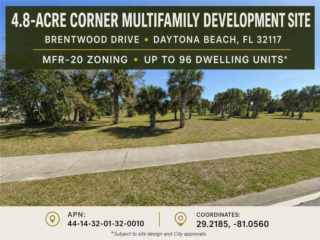 Land at 0 BRENTWOOD DR, DAYTONABEACH FL 32117, Daytona Beach, photo 7 of 11