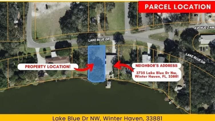 Land at TBD LAKE BLUE DR, WNTRHVN FL 33881, Winter Haven, photo 6 of 12
