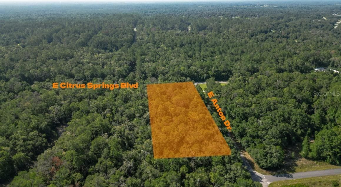 Land at 825 E Anton DR, CITRUSSPRINGS FL 34434, Citrus Springs, photo 3 of 9