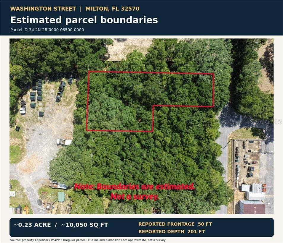 Land at 0 WASHINGTON ST, MILTON FL 32570, Milton, photo 4 of 13