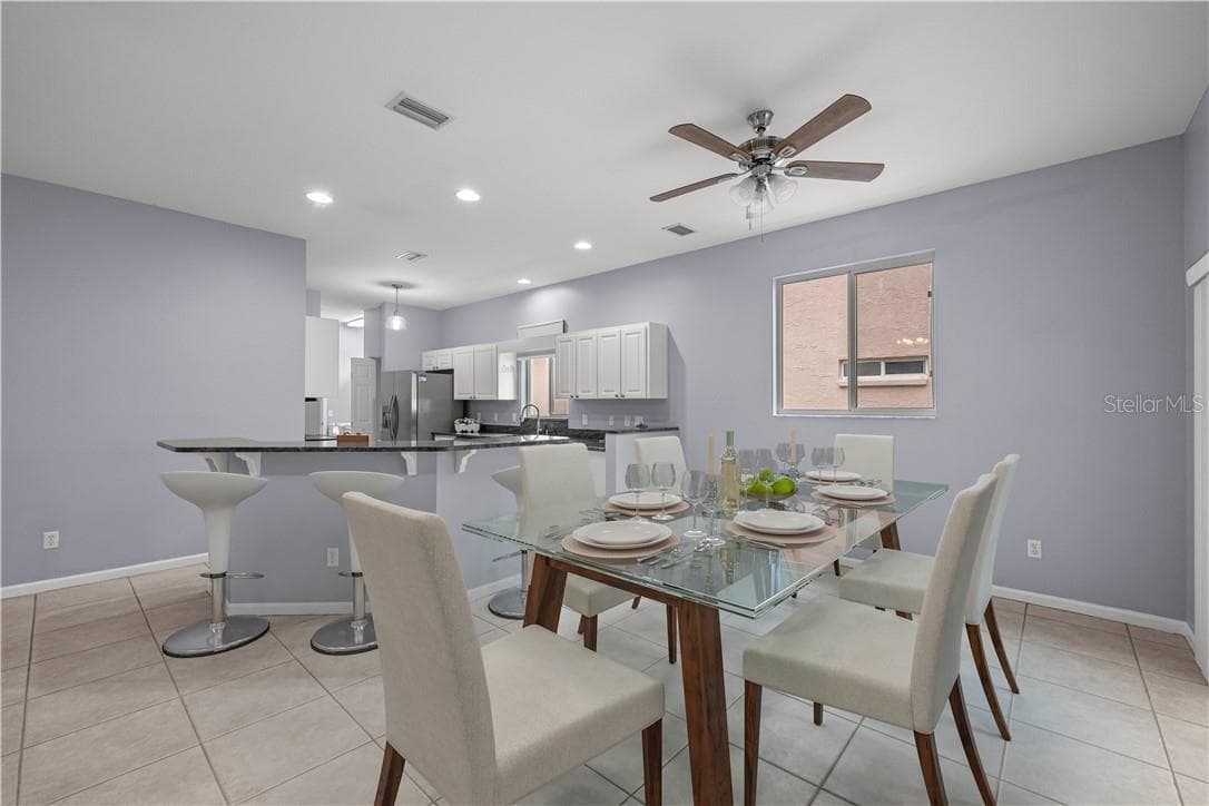 Dining Room- Virtually Staged - 2379 NW 55th Avenue RD, OCALA FL 34482, Ocala