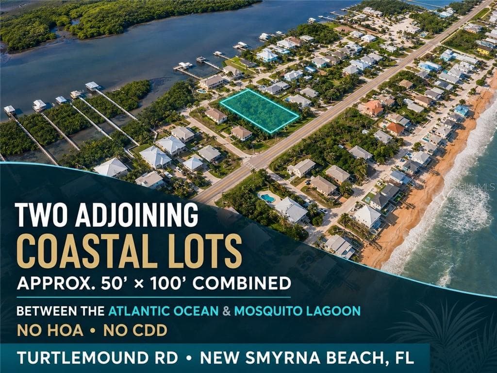 Land at 0 TURTLEMOUND RD, NEWSMYRNABEACH FL 32169, New Smyrna Beach