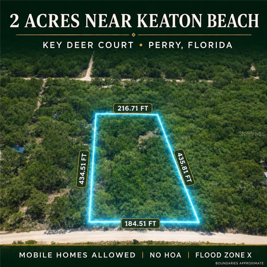 Land at 0 KEY DEER CT, PERRY FL 32348, Perry
