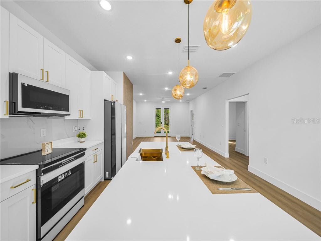 Kitchen with Stainless Steel Appliances - 6664 N Bedstrow BLVD, CITRUSSPRINGS FL 34434, Citrus Springs