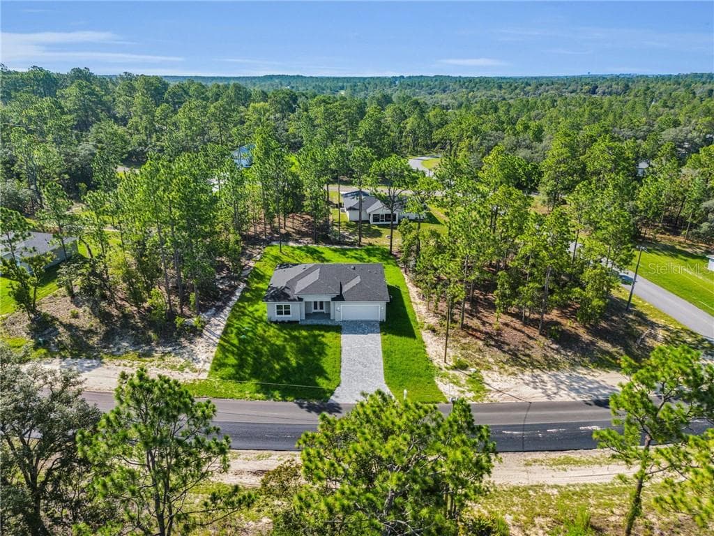 Aerial View of Surrounding Area - 6664 N Bedstrow BLVD, CITRUSSPRINGS FL 34434, Citrus Springs