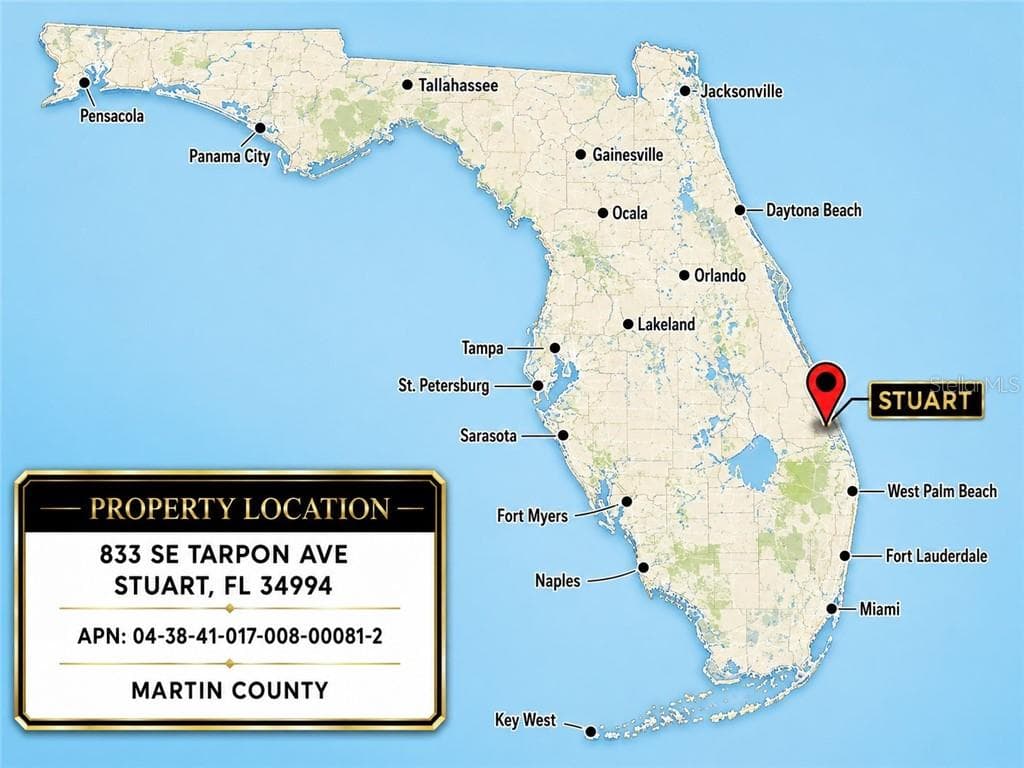 Land at 833 SE TARPON AVE, STUART FL 34994, Stuart, photo 20 of 20