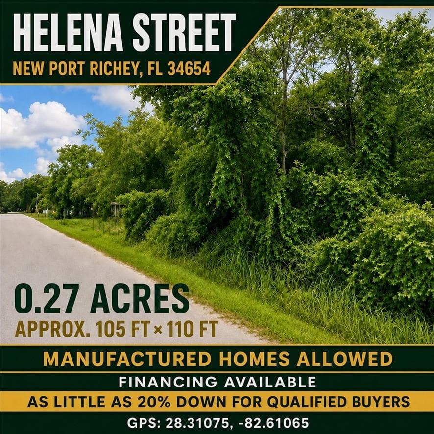 0 HELENA ST, NEWPORTRICHEY FL 34654