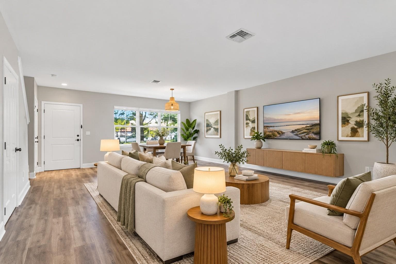 Virtually Staged Great Room - 3113 VIA OTERO DR, KISSIMMEE