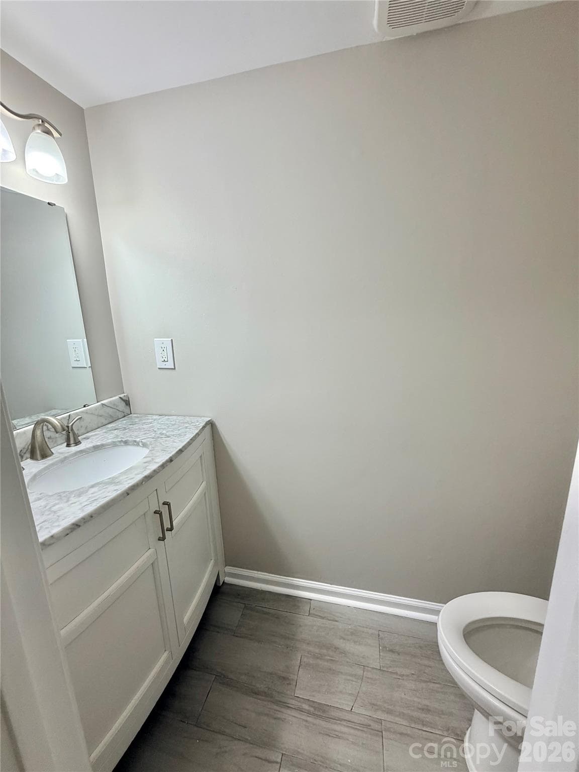 Half bath downstairs - 11011 Hunter Trail Lane, Charlotte