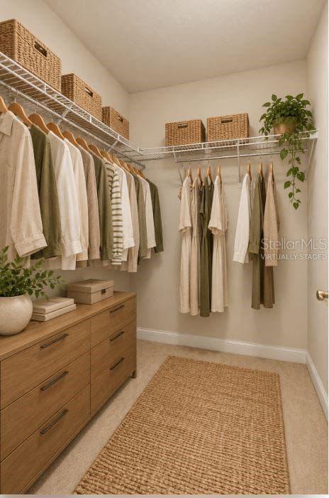 Virtually staged guest closet. - 2820 E NEWHAVEN ST, INVERNESS