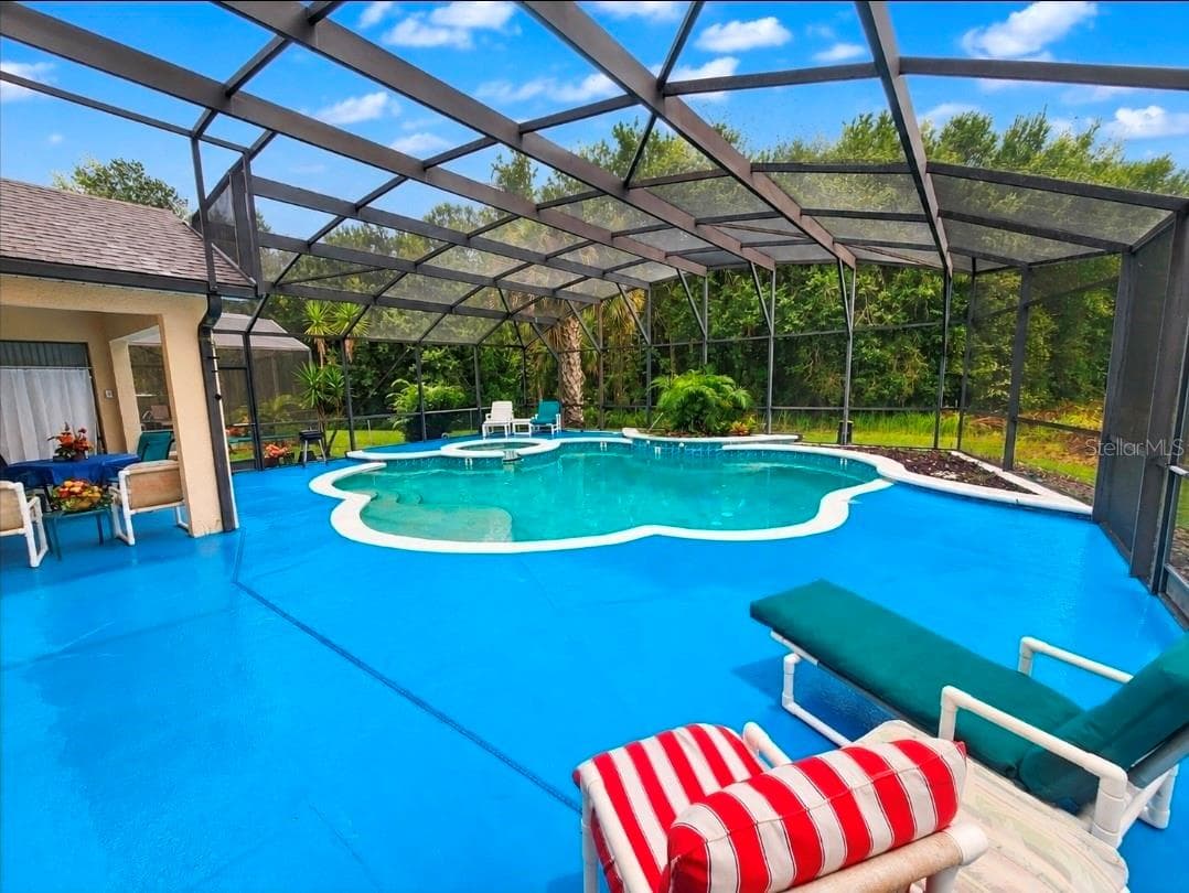HUGE POOL AND DECK - 4640 EAGLE PEAK DR, KISSIMMEE