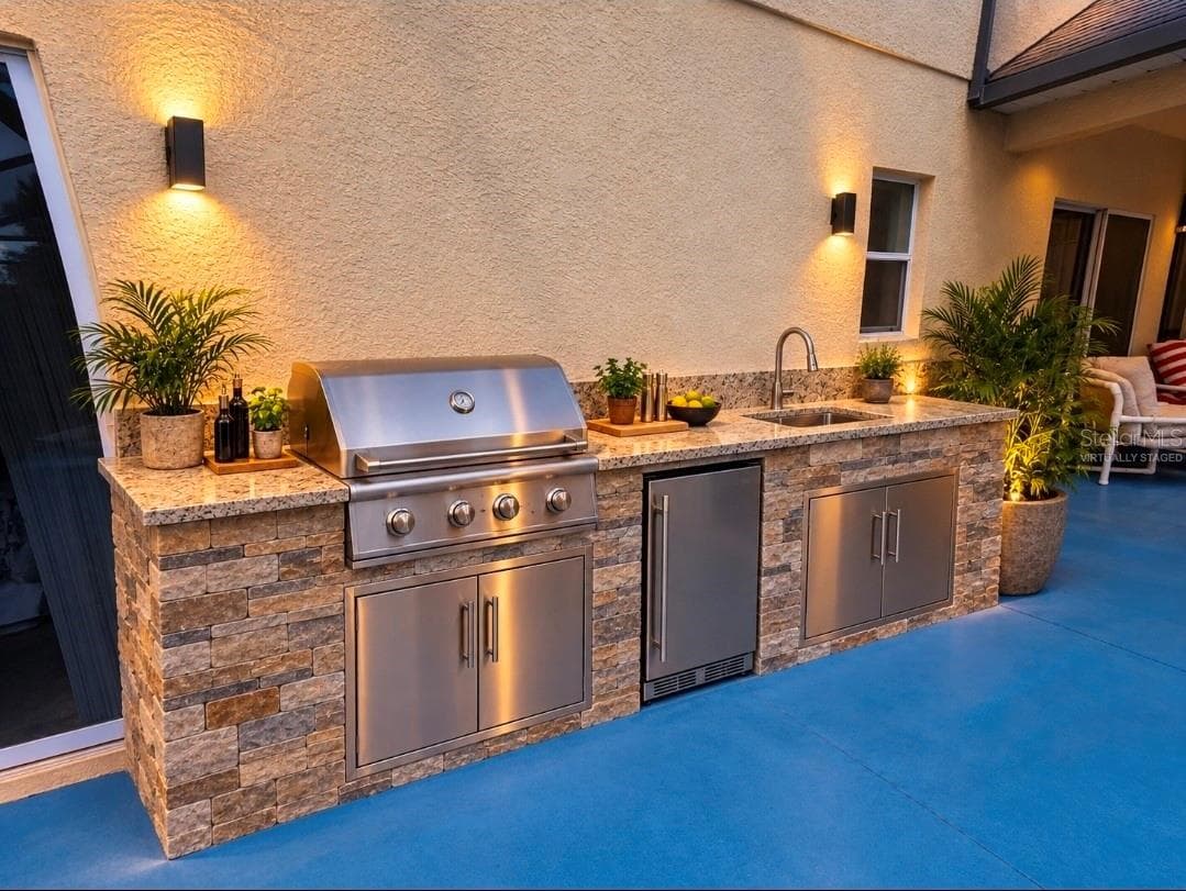 SUMMER KITCHENVIRTUALLY STAGED - 4640 EAGLE PEAK DR, KISSIMMEE