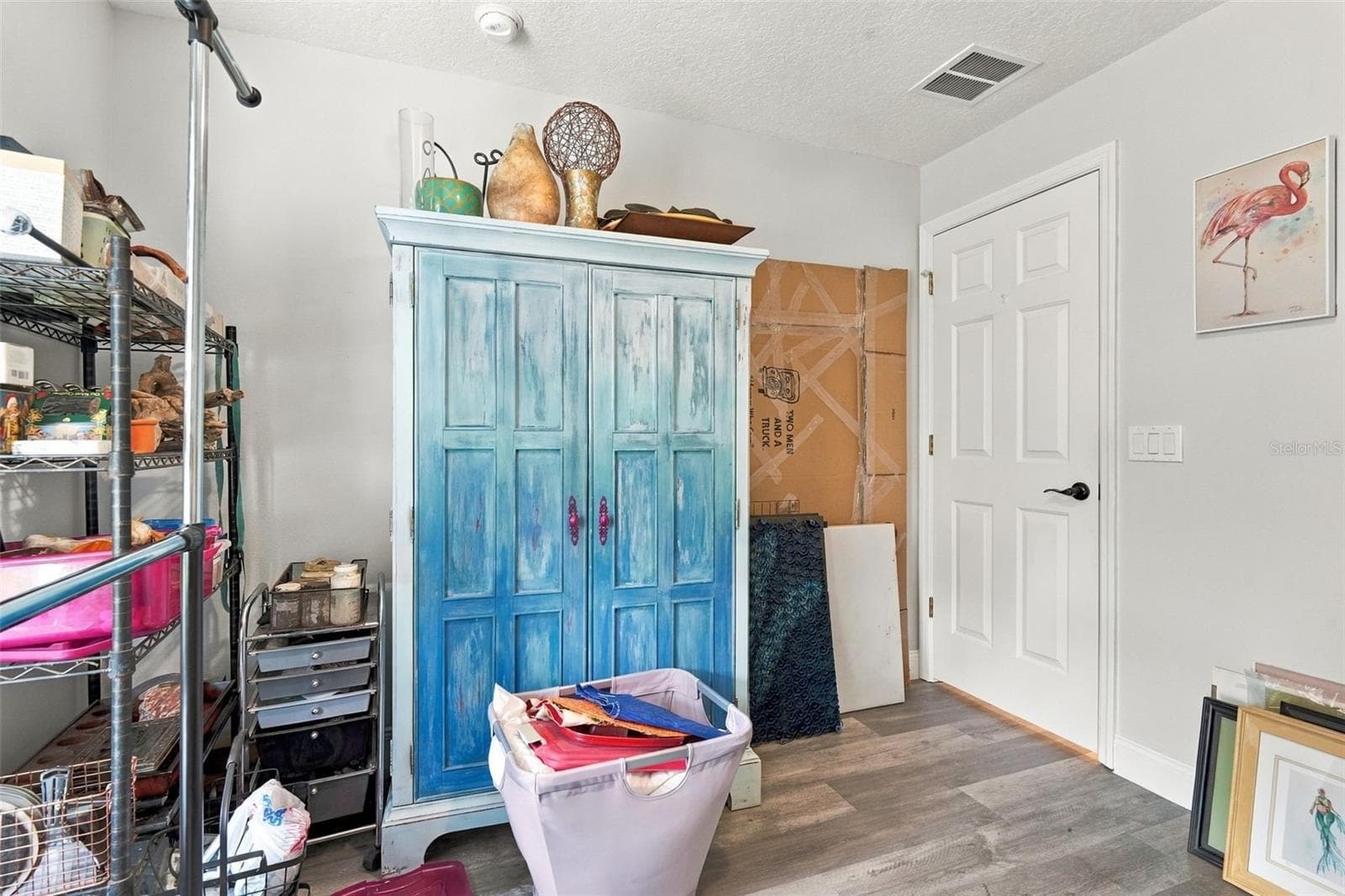 Bedroom #3 is currently being utilized as an art room. - 430 DEANNA CIR, DELAND