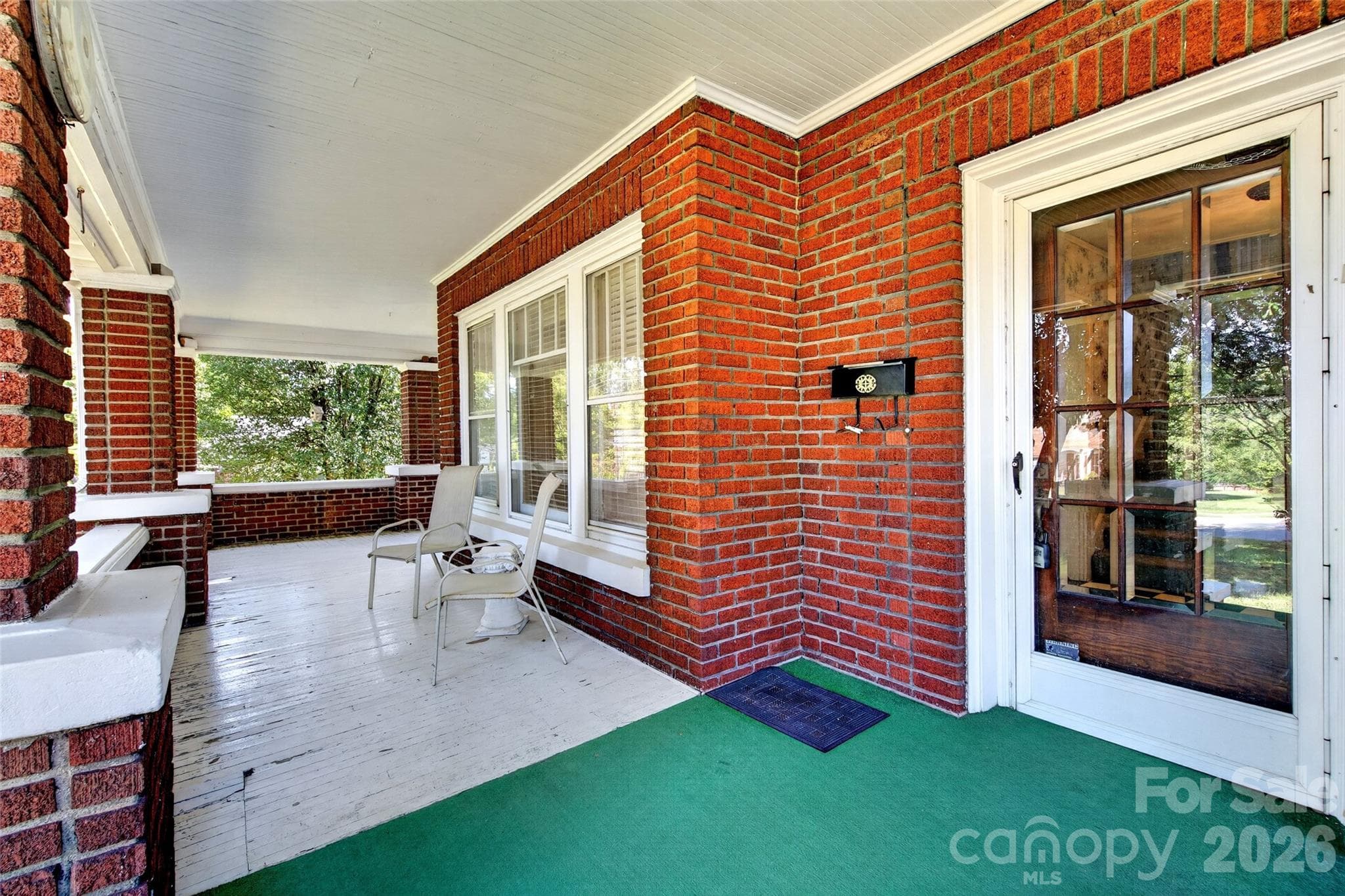 Wrap around front porch - 606 A Rutherford Road, Marion