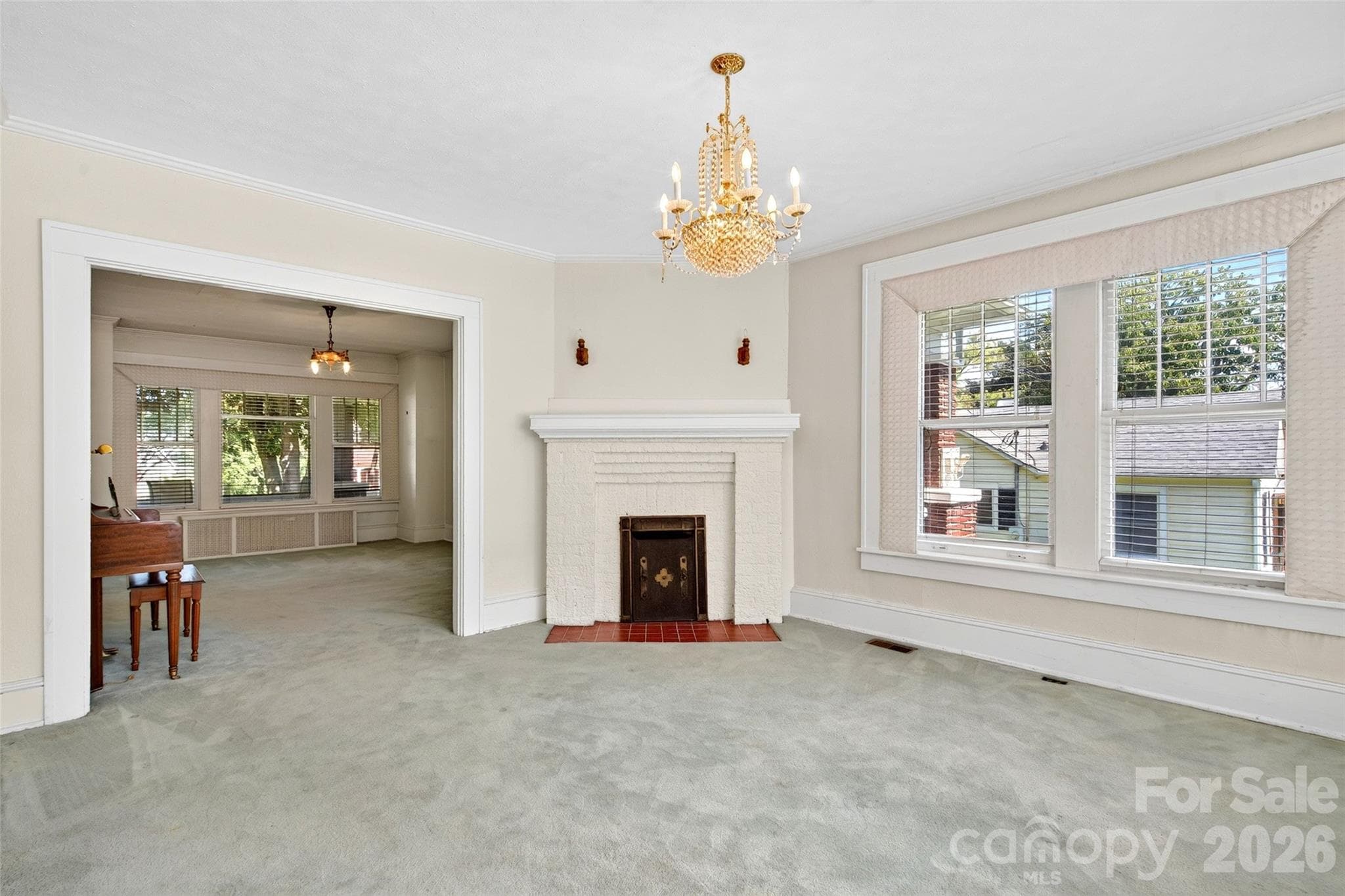 Back Left Dining Area - 606 A Rutherford Road, Marion