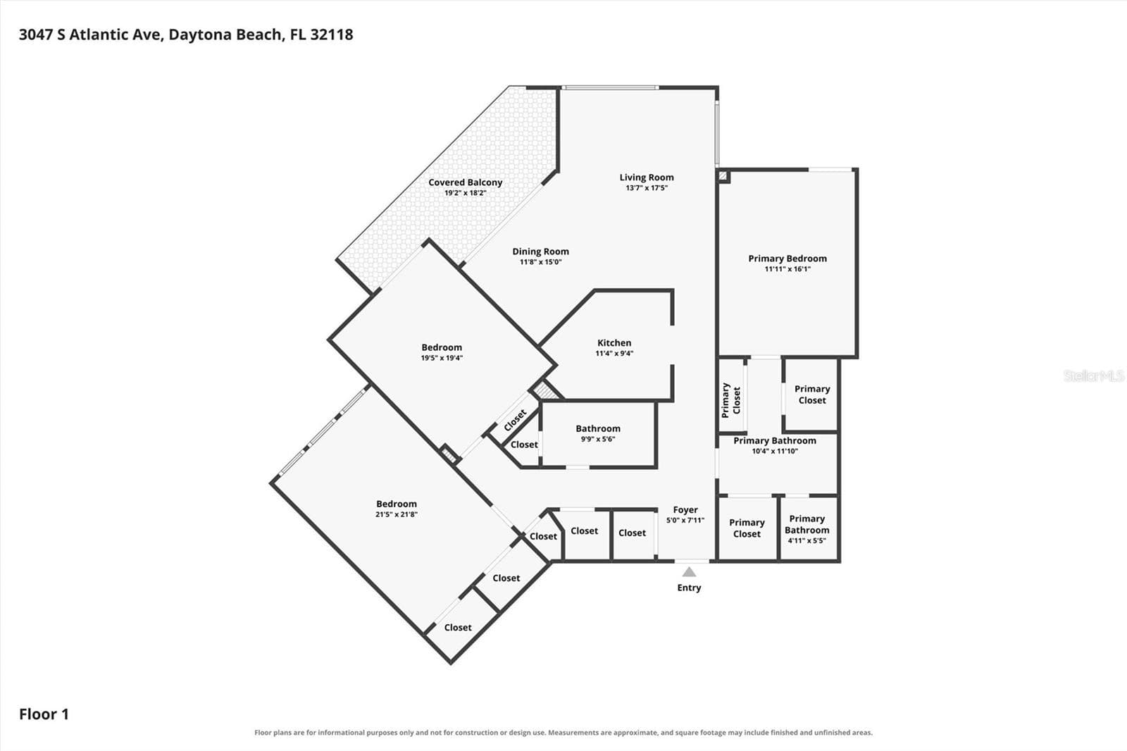 Condominium at 3047 S ATLANTIC AVE #K030, DAYTONA BEACH SHORES, photo 51 of 51
