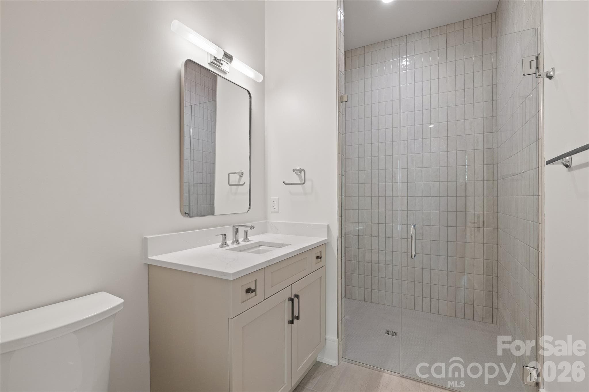 Half bath on main level - 505 Barrington Drive, Asheville