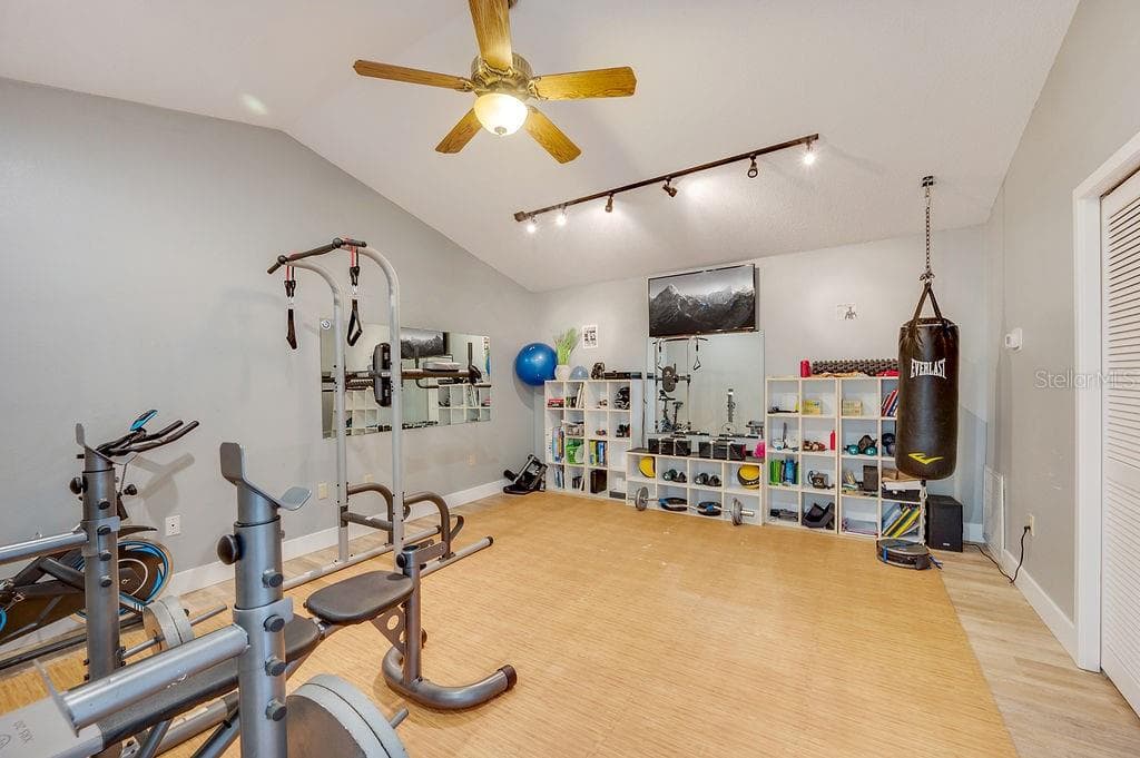 3rd bedroom used as workout room - 8004 NW 11TH AVE, BRADENTON