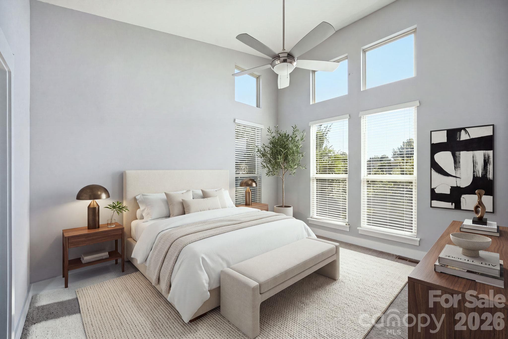 Top level Primary Suite. Virtually staged. - 923 Warren Burgess Lane, Charlotte