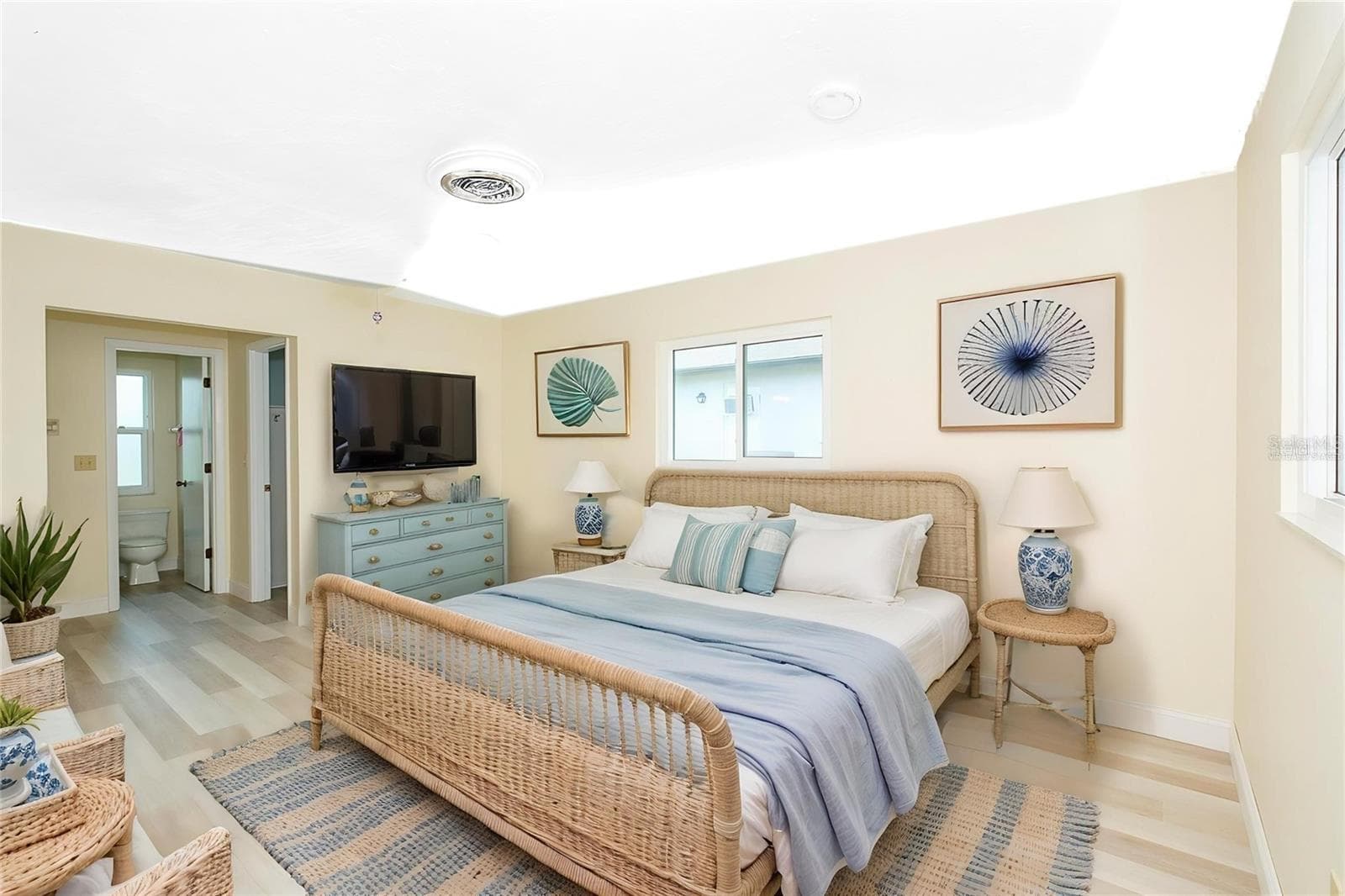Primary bedroom - virtually staged - 995 BAY VISTA BLVD, ENGLEWOOD