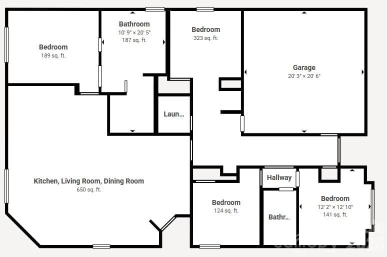 Single Family Residence at 406 Secretariat Drive, Iron Station, photo 20 of 27