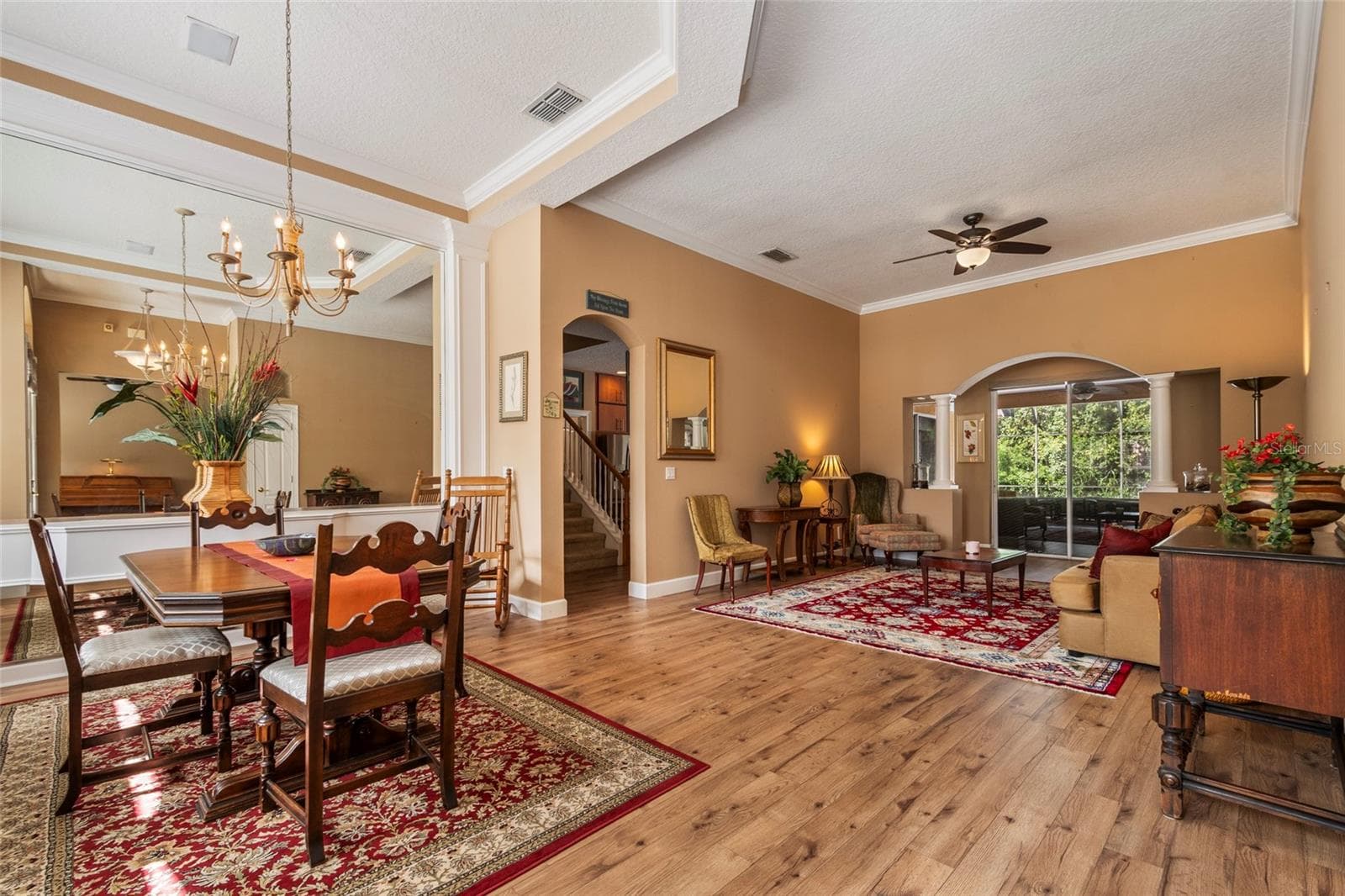 Open Concept - Formal Dining & Living Room - 2712 ALOMA OAKS DR, OVIEDO