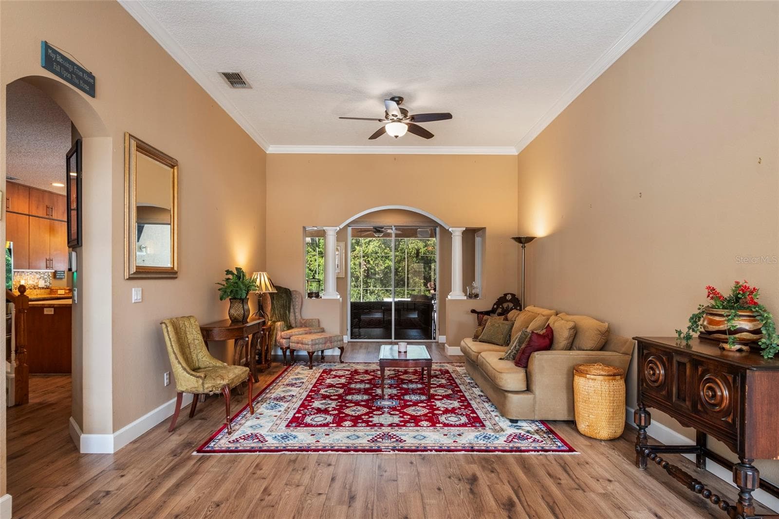 Formal Living with views of Lanai and Pool - 2712 ALOMA OAKS DR, OVIEDO