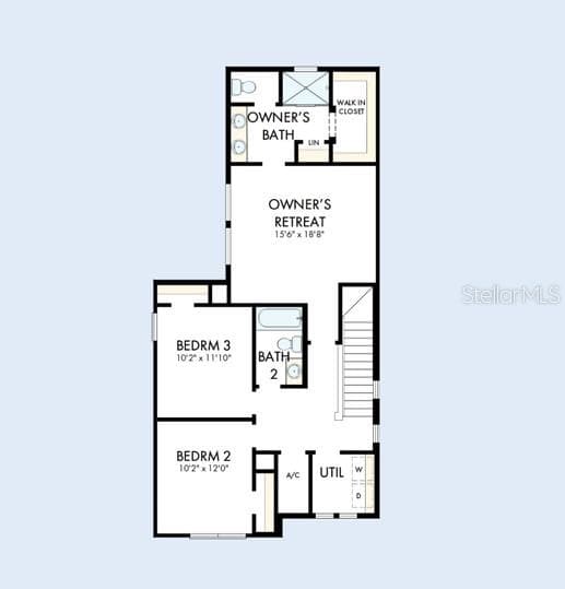 Floor Plan Second Floor - 5656 SAVANNA VALLEY TRL, ST CLOUD