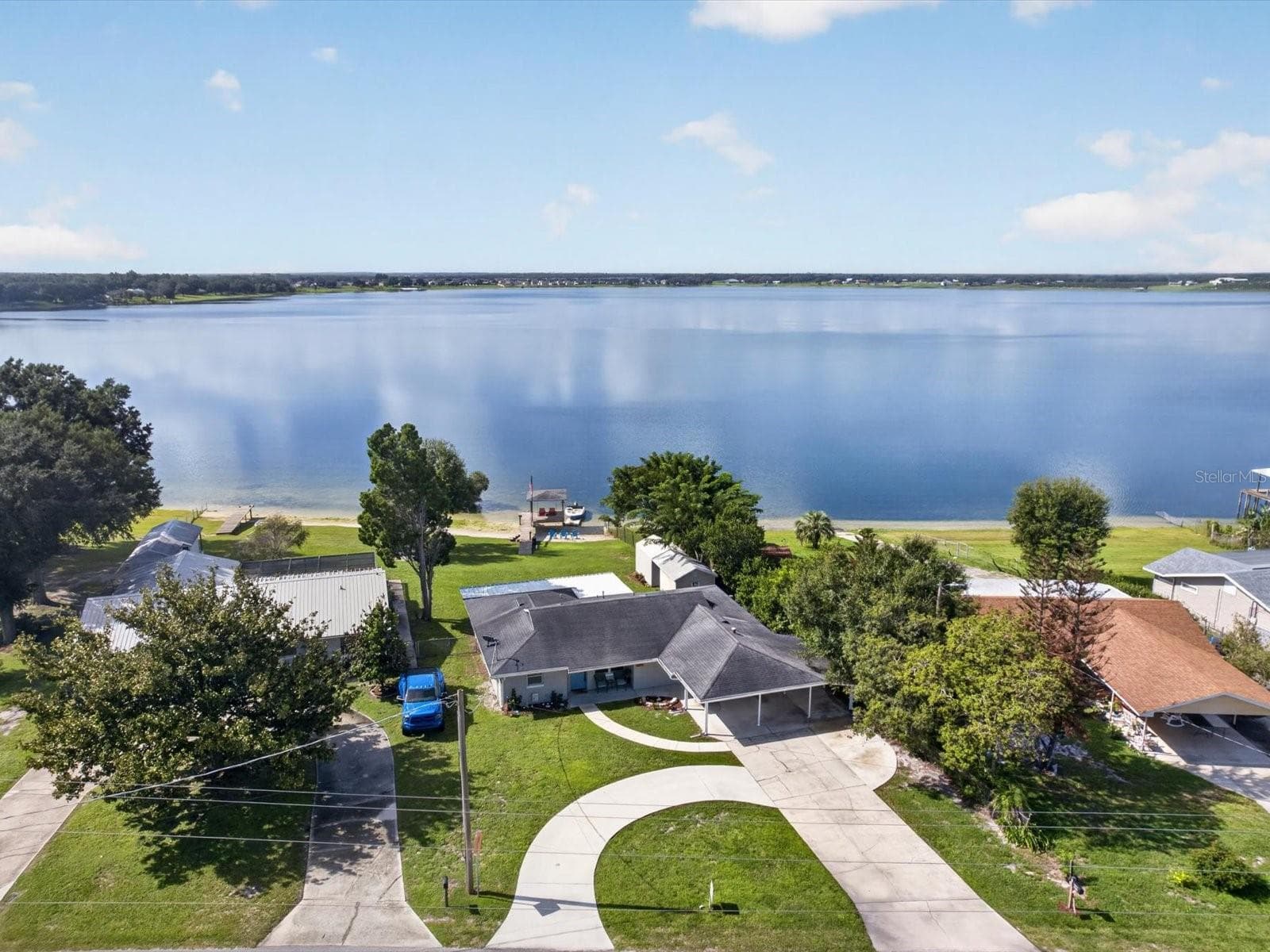 another arial view - 1380 EAGLE AVE E, EAGLE LAKE