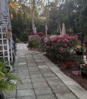 Back patio - 200 EL CAMINO DR #102, WINTER HAVEN