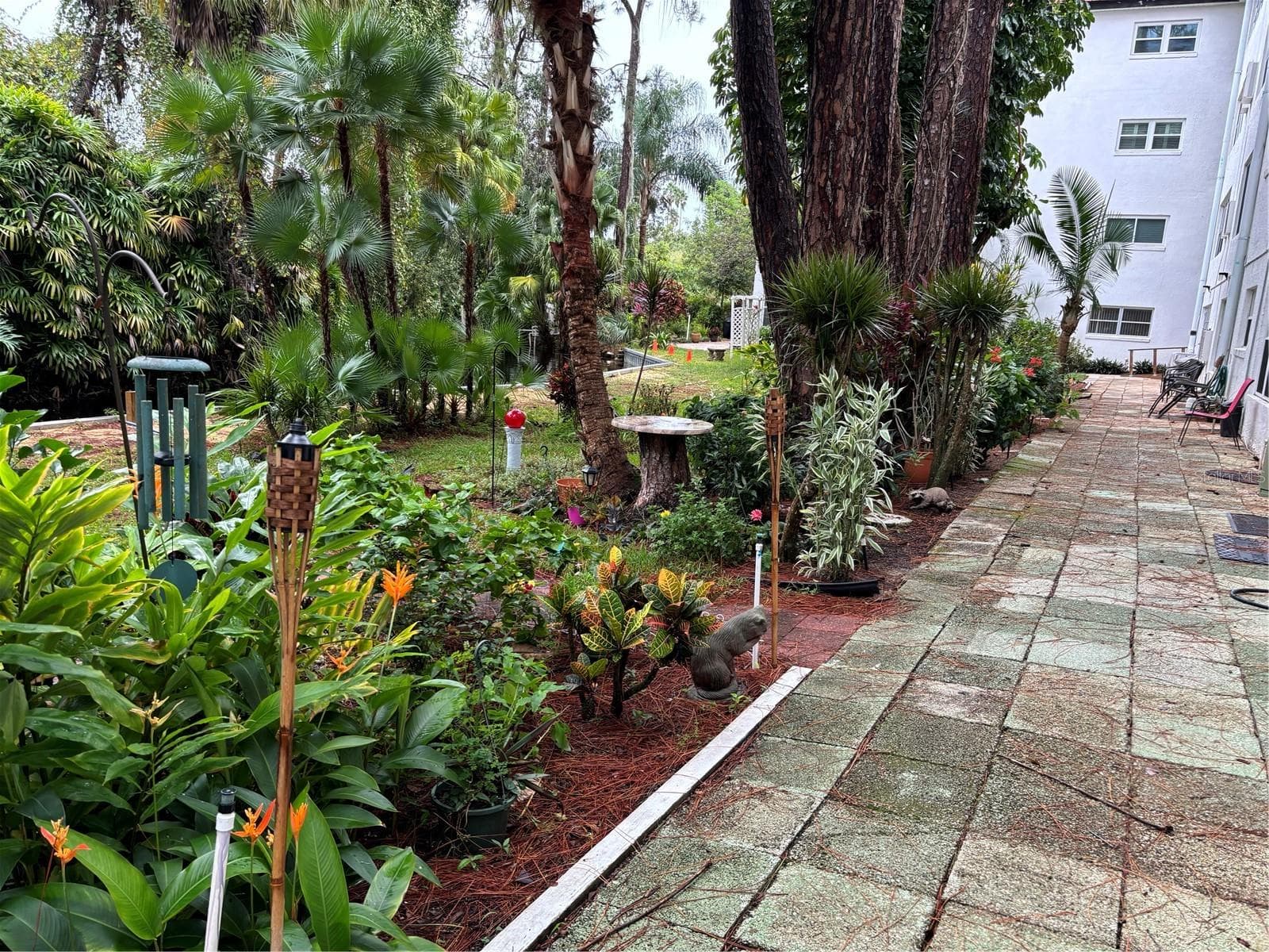Back patio - 200 EL CAMINO DR #102, WINTER HAVEN
