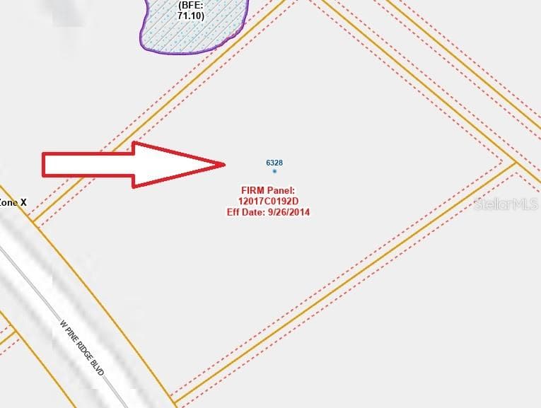 Land at 6328 W Pine Ridge Boulevard, Beverly Hills FL 34465, photo 14 of 14
