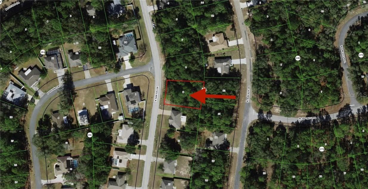 Land at 8399 N Santos DR, CITRUSSPRINGS FL 34434, Citrus Springs