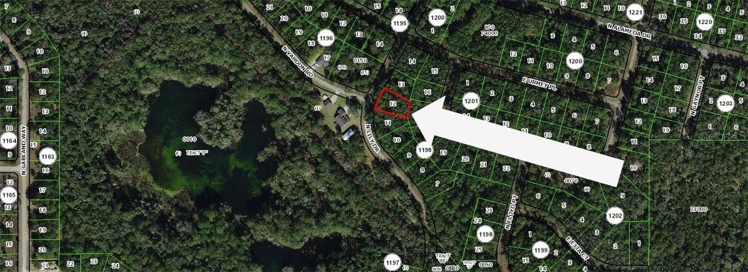 Land at 8295 N Lily DR, CITRUSSPRINGS FL 34434, Citrus Springs