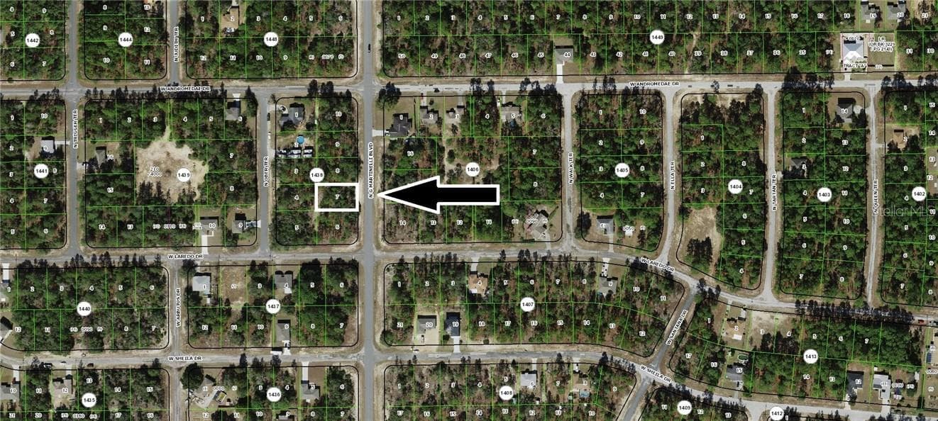 Land at 10940 N G Martinelli BLVD, CITRUSSPRINGS FL 34433, Citrus Springs