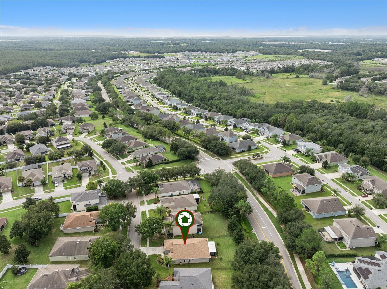 Aerial View - 5018 TEMPIC DR, MOUNT DORA