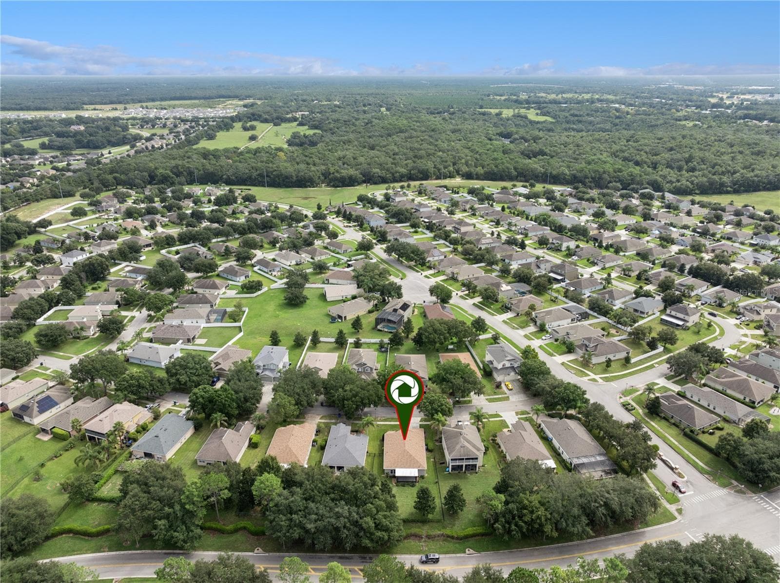 Aerial View - 5018 TEMPIC DR, MOUNT DORA