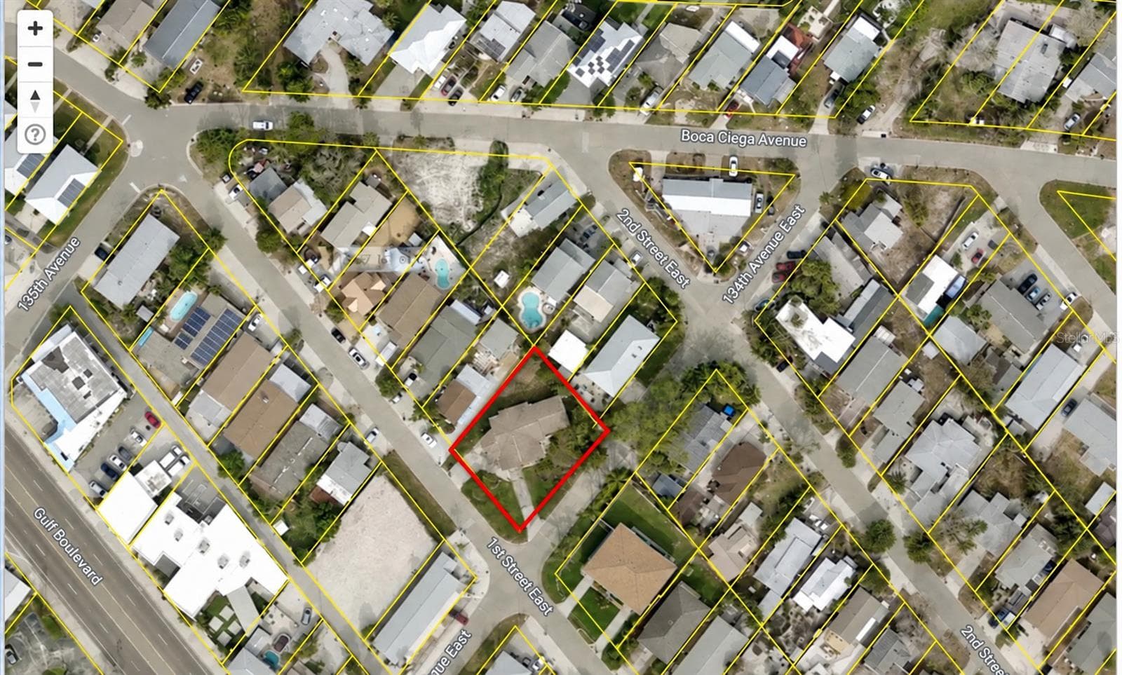 Double sized Lot - 13401 1ST ST E, MADEIRA BEACH