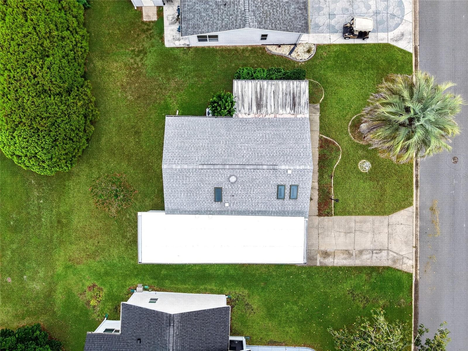 Overhead Aerial - 1124 DEL TORO DR, LADY LAKE
