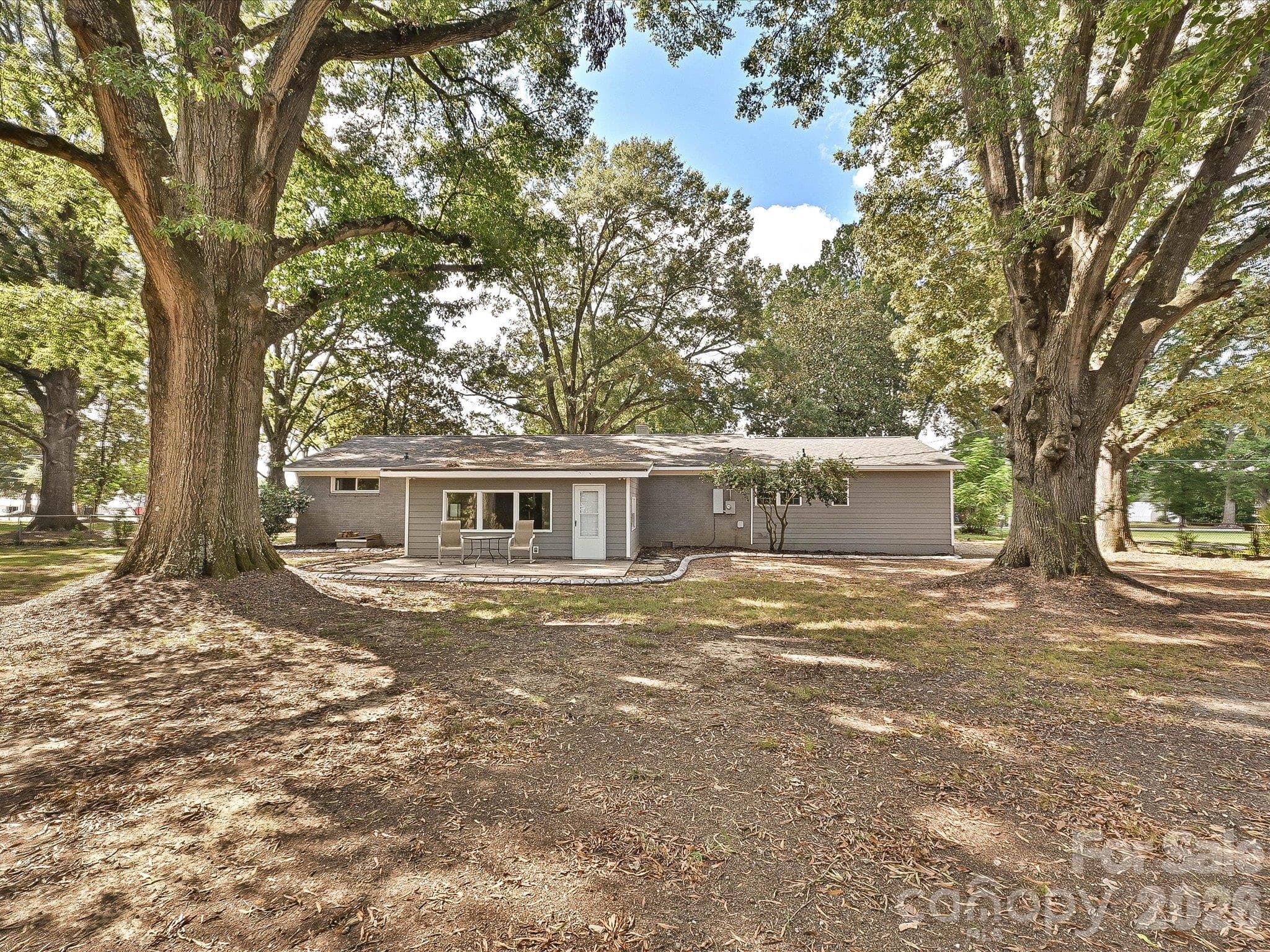 Rear of home - 3115 Potter Road S, Waxhaw