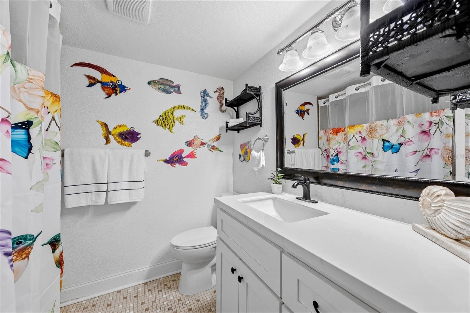 Updated Bathroom Cabinet and Granite Countertop - 345 S MCMULLEN BOOTH RD #143, CLEARWATER