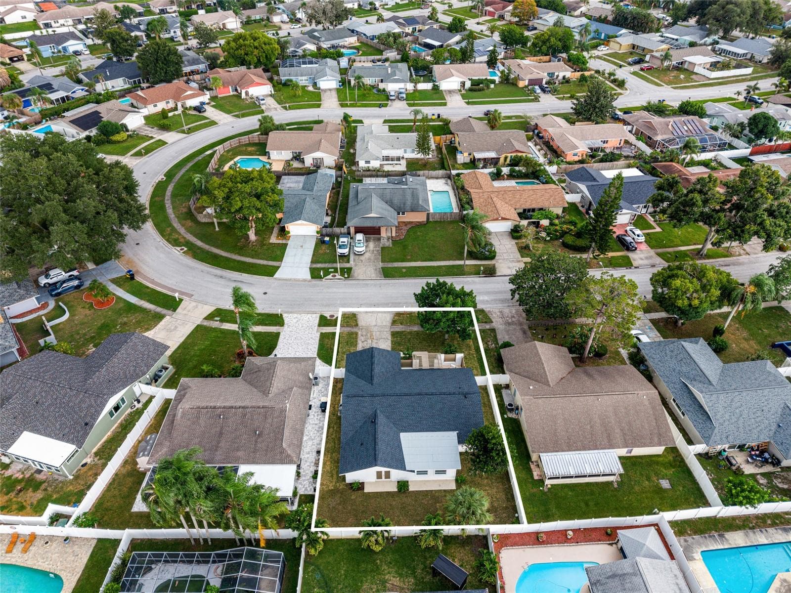 Single Family Residence at 2456 TIMBERCREST CIR W, CLEARWATER, photo 45 of 47