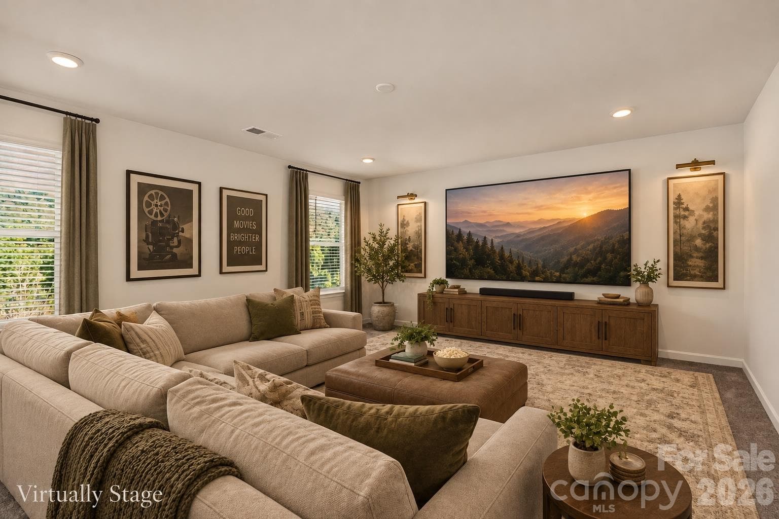 Virtually Staged - Loft/Bonus Room - 12133 Rowan Hill Drive, Huntersville