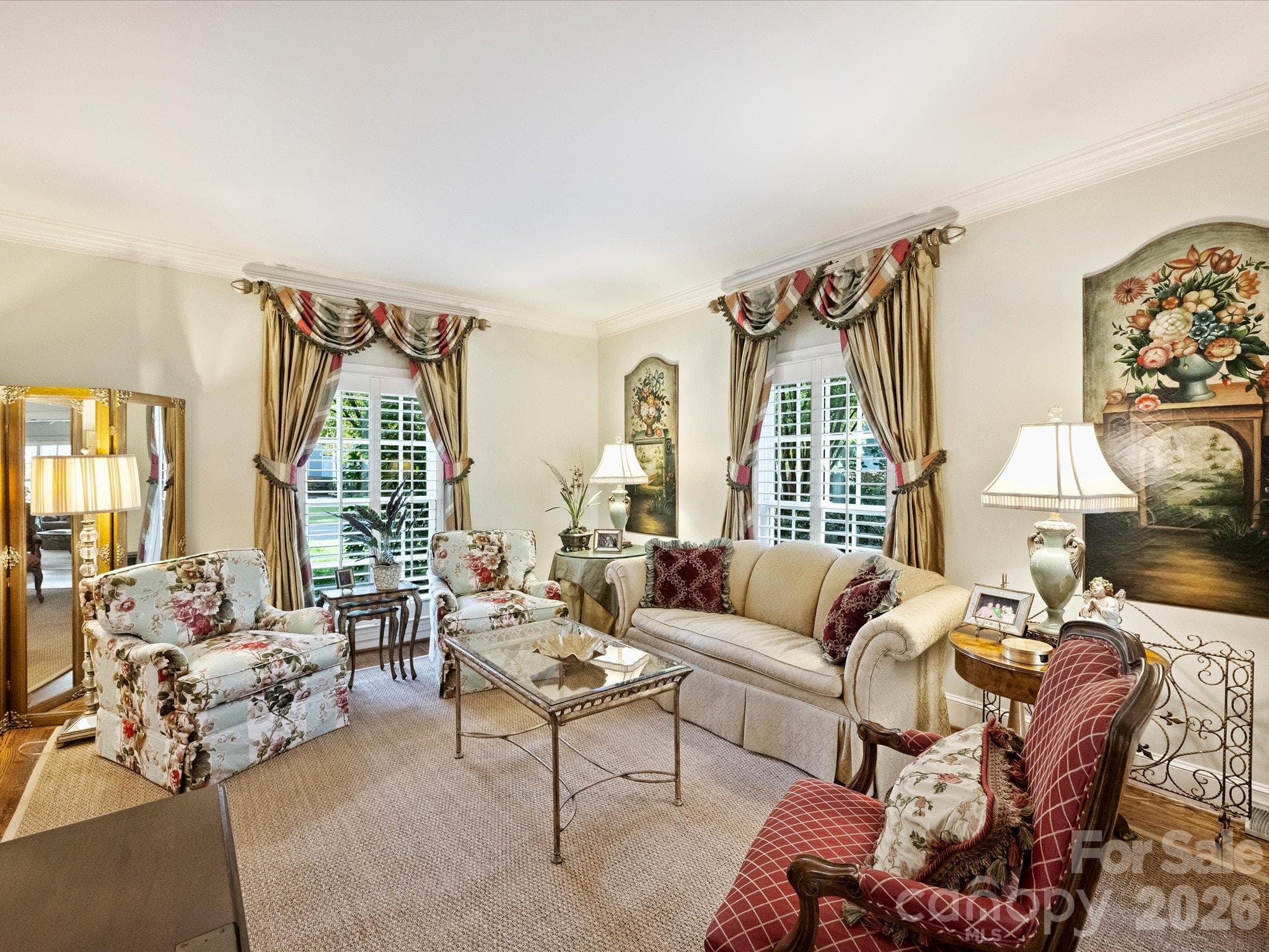 Living Room - 11925 Braid Hills Drive, Charlotte