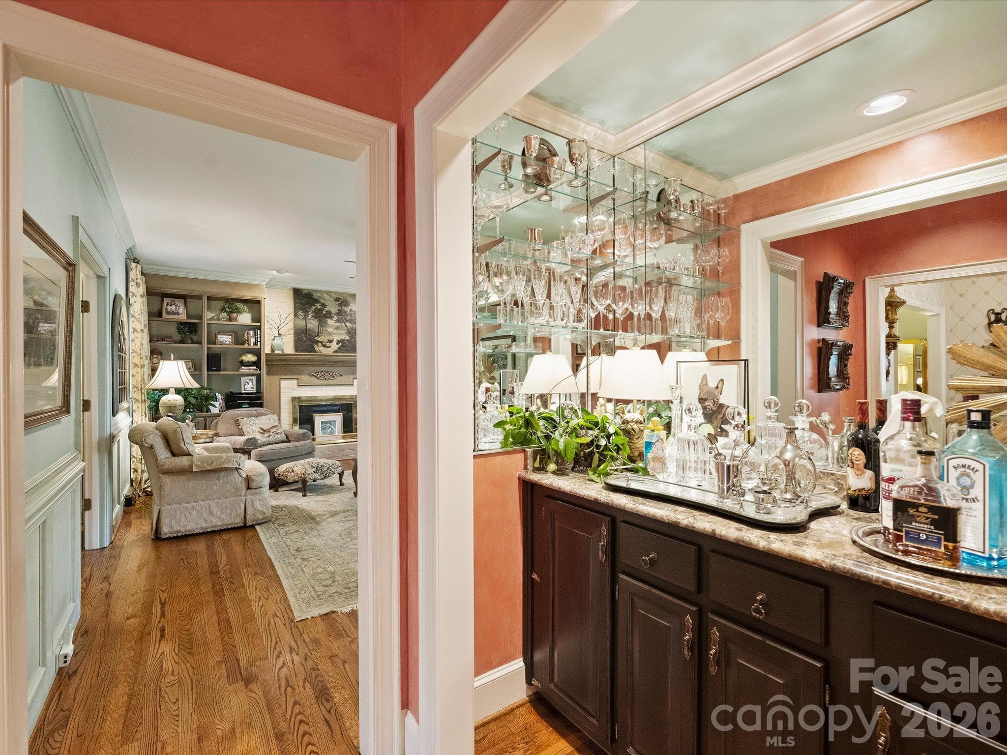 Wet Bar - 11925 Braid Hills Drive, Charlotte