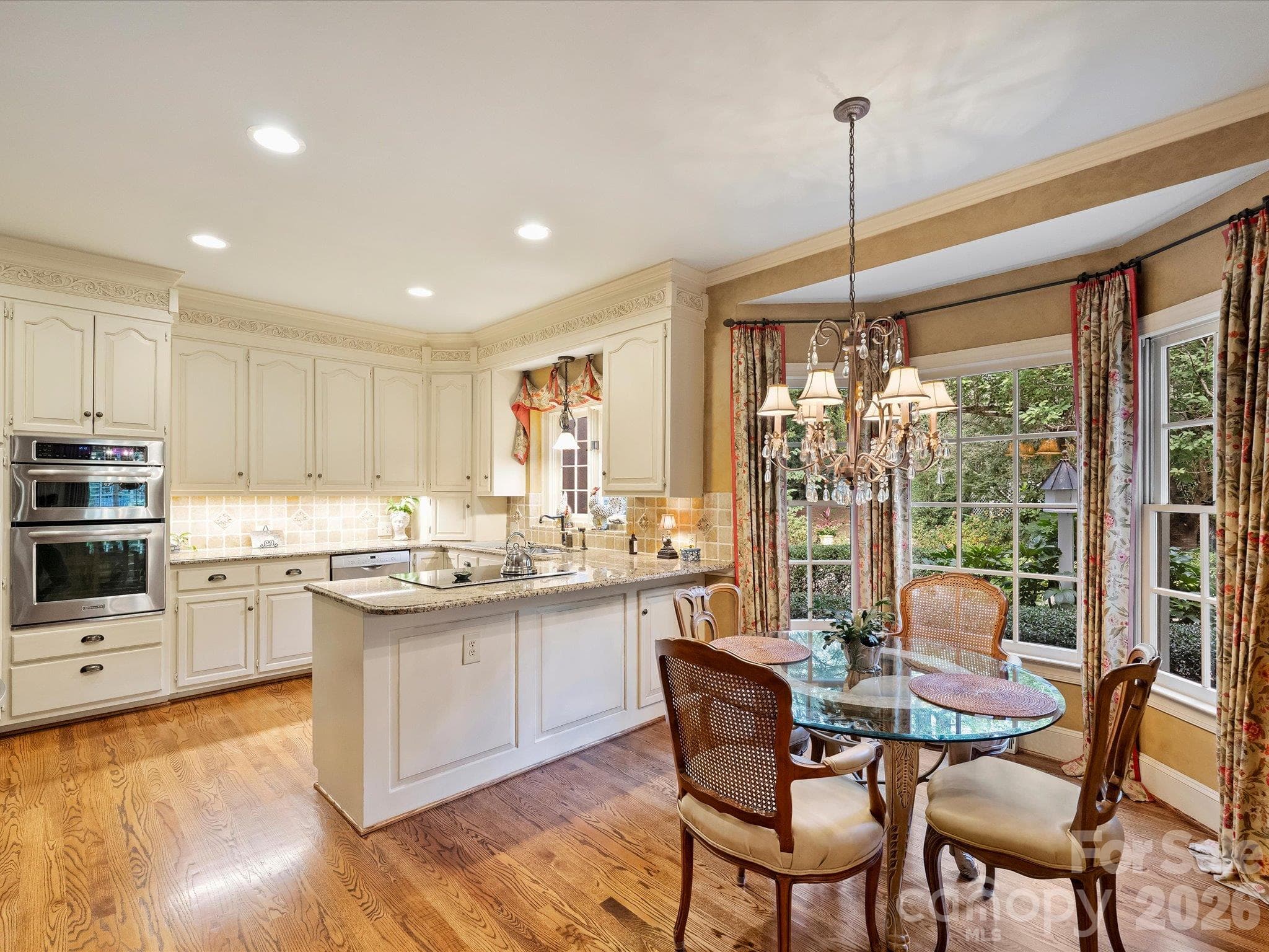 Kitchen and Breakfast Area - 11925 Braid Hills Drive, Charlotte