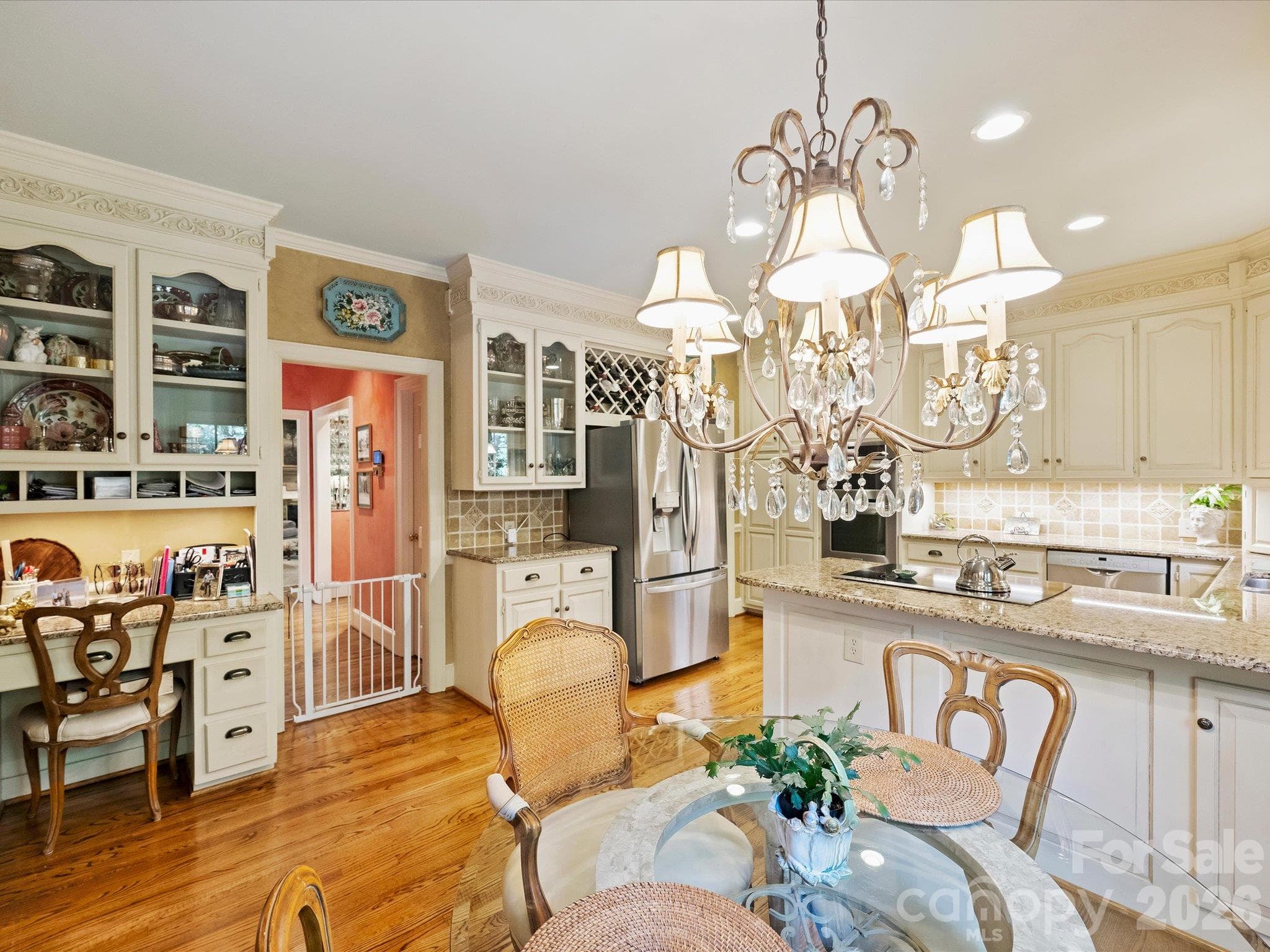 Kitchen and Breakfast Area - 11925 Braid Hills Drive, Charlotte