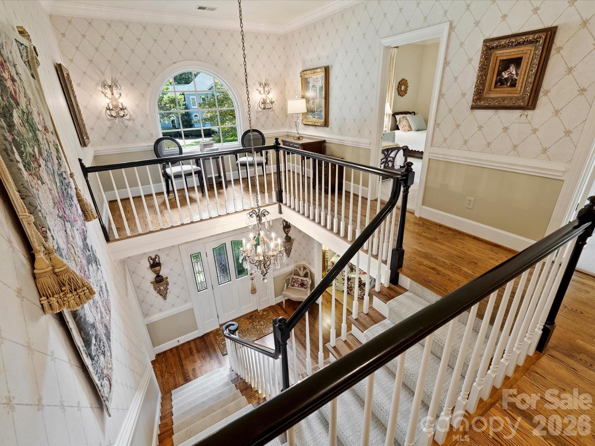 Staircase - 11925 Braid Hills Drive, Charlotte