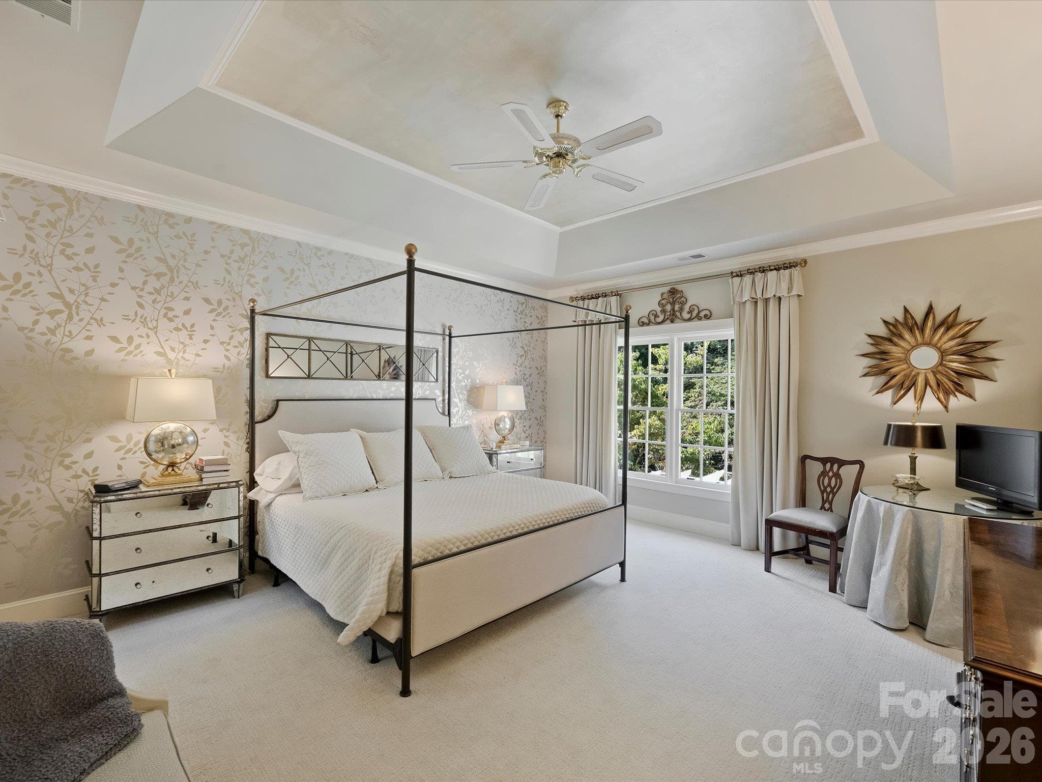 Primary Bedroom - 11925 Braid Hills Drive, Charlotte