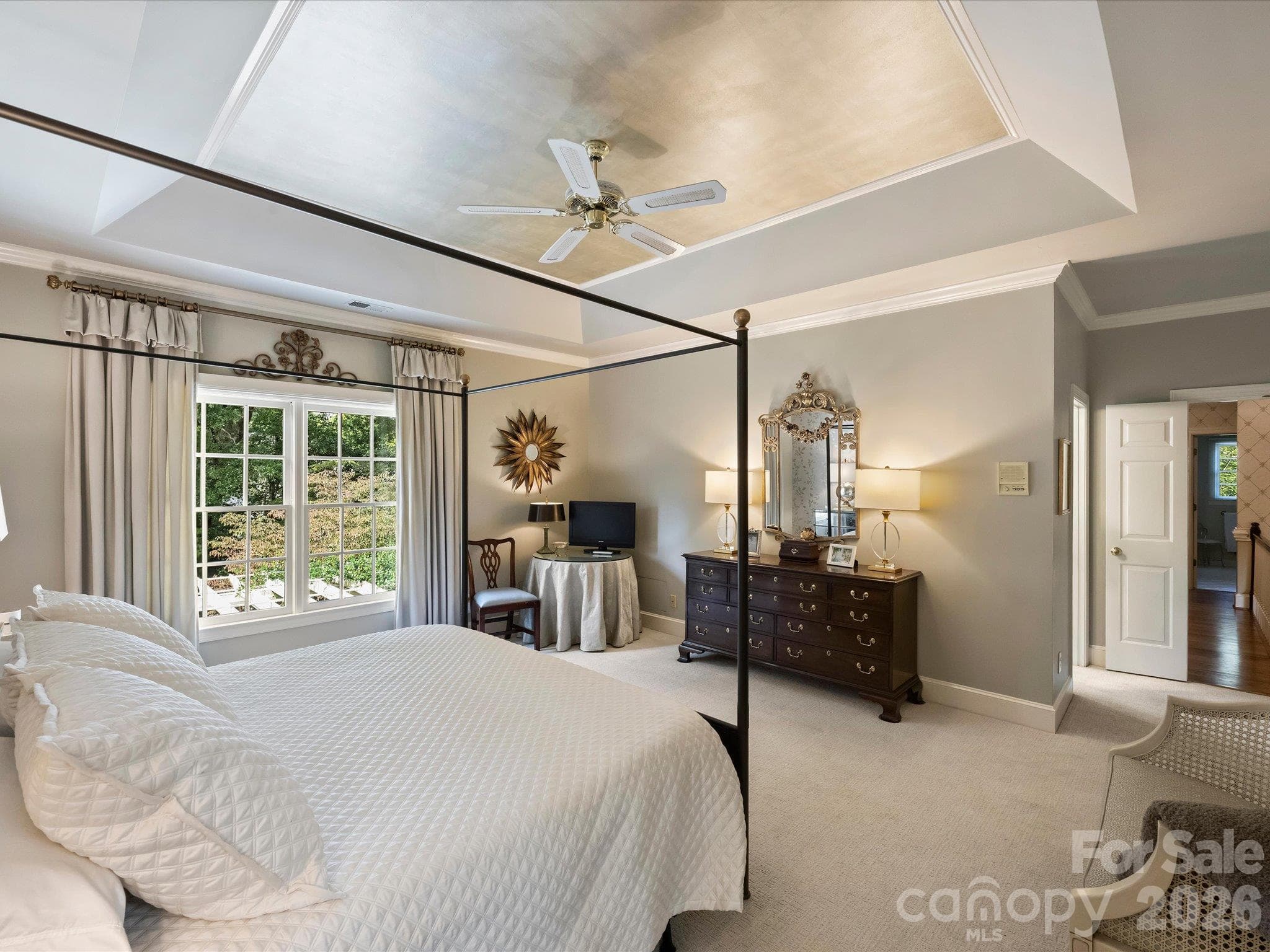 Primary Bedroom - 11925 Braid Hills Drive, Charlotte